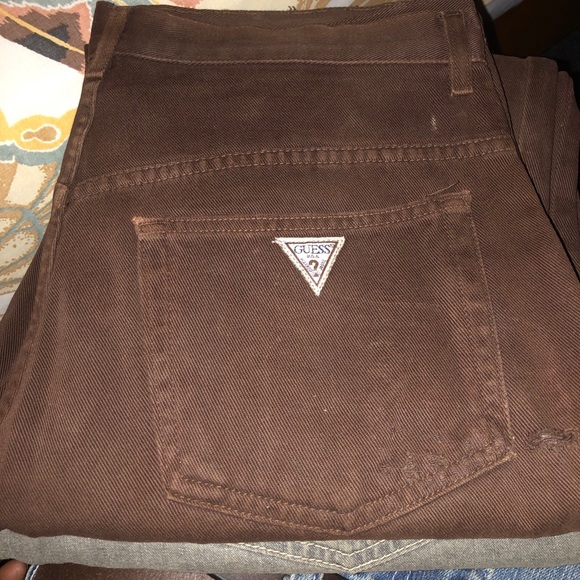 GUESS VINTAGE JEANS 6 PAIRS OF AUTHENTIC WEAR DIFFERENT COLORS - Picture 7 of 7